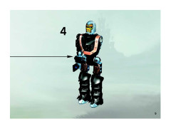 LEGO 8706 instructions page 9 – build guide