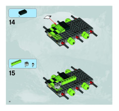 LEGO 8707 instructions page 14 – build guide