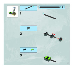LEGO 8707 instructions page 17 – build guide