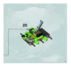 LEGO 8707 instructions page 19 – build guide