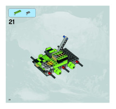 LEGO 8707 instructions page 20 – build guide