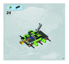 LEGO 8707 instructions page 23 – build guide