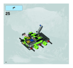 LEGO 8707 instructions page 24 – build guide