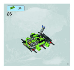 LEGO 8707 instructions page 25 – build guide