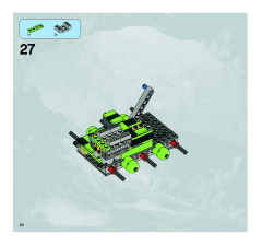 LEGO 8707 instructions page 26 – build guide