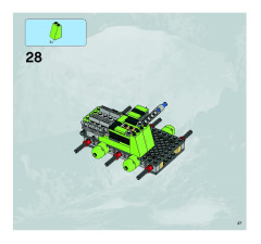 LEGO 8707 instructions page 27 – build guide