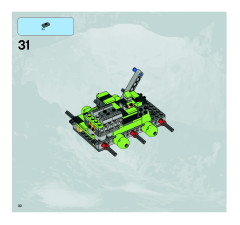 LEGO 8707 instructions page 30 – build guide