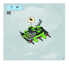 LEGO 8707 instructions page 31 – build guide