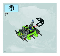 LEGO 8707 instructions page 36 – build guide