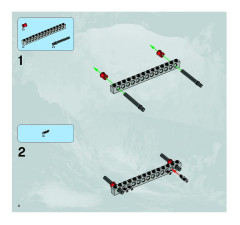LEGO 8707 instructions page 4 – build guide