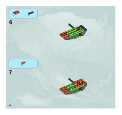 LEGO 8707 instructions page 42 – build guide