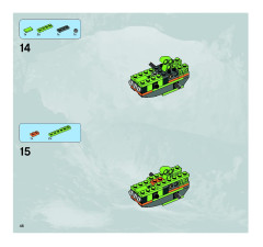 LEGO 8707 instructions page 46 – build guide