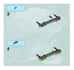 LEGO 8707 instructions page 5 – build guide