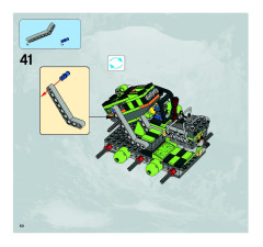 LEGO 8707 instructions page 50 – build guide