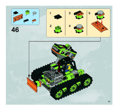 LEGO 8707 instructions page 55 – build guide