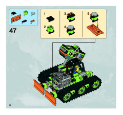 LEGO 8707 instructions page 56 – build guide