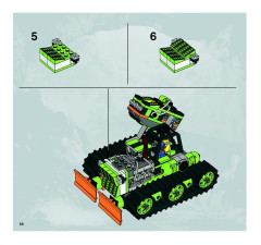 LEGO 8707 instructions page 58 – build guide