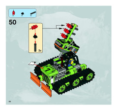 LEGO 8707 instructions page 60 – build guide