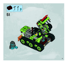 LEGO 8707 instructions page 61 – build guide