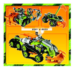 LEGO 8707 instructions page 70 – build guide