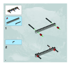 LEGO 8707 instructions page 8 – build guide