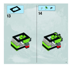 LEGO 8708 instructions page 11 – build guide