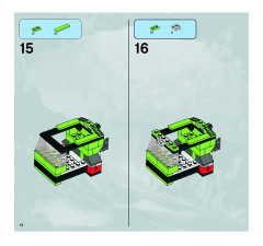 LEGO 8708 instructions page 12 – build guide