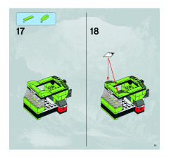 LEGO 8708 instructions page 13 – build guide