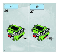 LEGO 8708 instructions page 18 – build guide