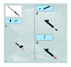 LEGO 8708 instructions page 24 – build guide