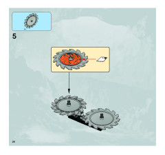 LEGO 8708 instructions page 28 – build guide