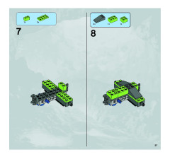 LEGO 8708 instructions page 37 – build guide
