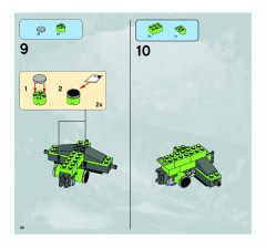 LEGO 8708 instructions page 38 – build guide