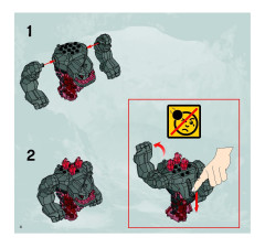 LEGO 8708 instructions page 4 – build guide
