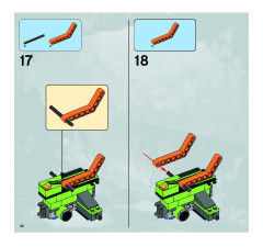LEGO 8708 instructions page 42 – build guide
