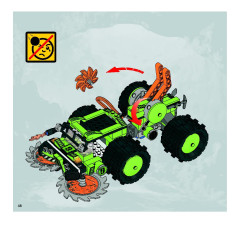 LEGO 8708 instructions page 48 – build guide