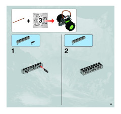 LEGO 8708 instructions page 49 – build guide