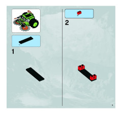 LEGO 8708 instructions page 5 – build guide