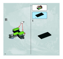 LEGO 8708 instructions page 54 – build guide
