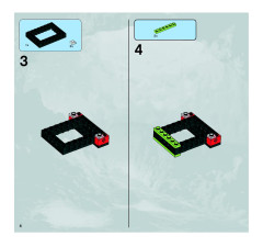 LEGO 8708 instructions page 6 – build guide