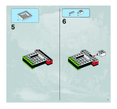 LEGO 8708 instructions page 7 – build guide