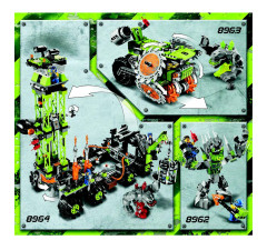 LEGO 8708 instructions page 73 – build guide