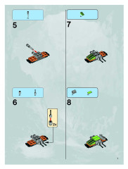 LEGO 8709 instructions page 7 – build guide