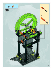 LEGO 8709 instructions page 21 – build guide