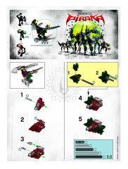 LEGO 8721 instructions page 2 – build guide
