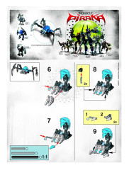 LEGO 8724 instructions page 2 – build guide