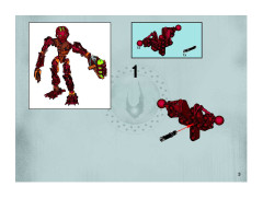 LEGO 8727 instructions page 3 – build guide