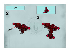 LEGO 8727 instructions page 4 – build guide