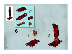 LEGO 8727 instructions page 6 – build guide