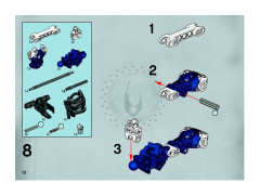 LEGO 8728 instructions page 12 – build guide